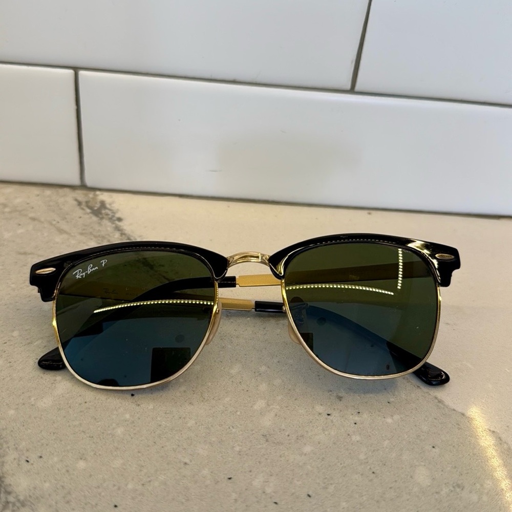 Ray-Ban CLUBMASTER METAL - Polarized